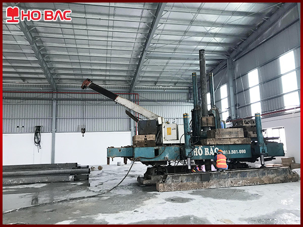 Thi công nền móng công trình phức tạp